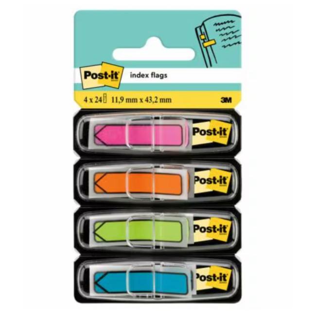 [MM068440] Post-it index arrows neon, 11.9 x 43.1 mm