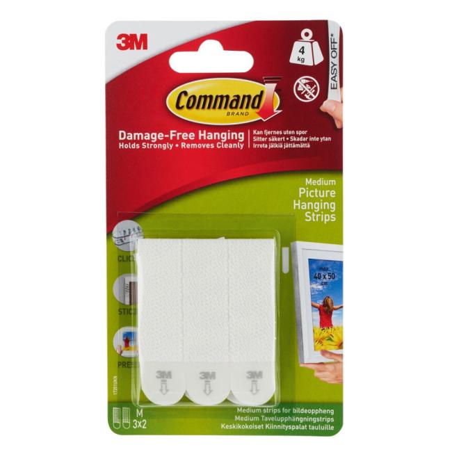 [MM170210] Command Medium self-adhesive strips for pictures