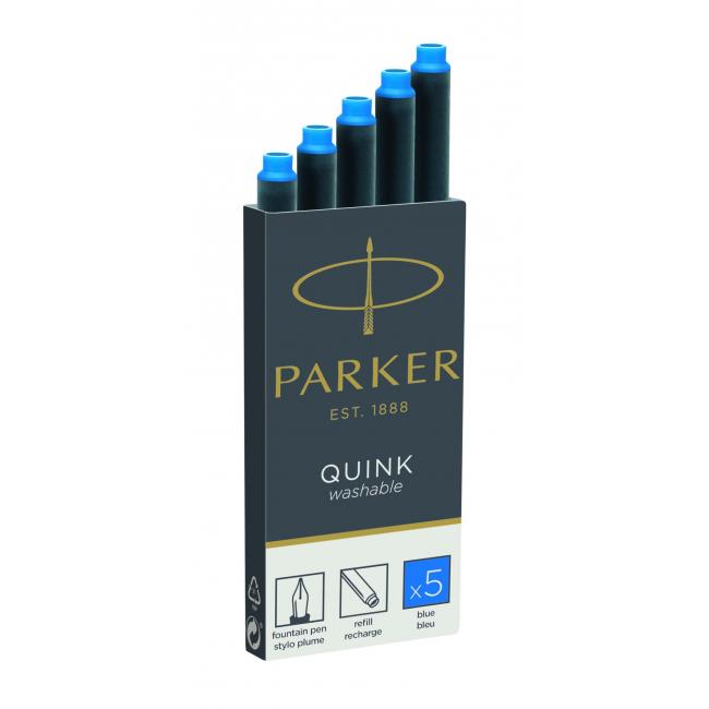 [PR892320] Atramentové náplne Parker QUINK modré 5 ks
