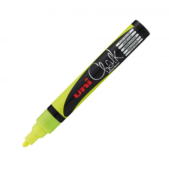Chalk marker PWE-5M fluorine yellow
