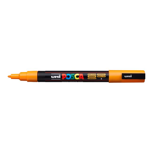 Marker uni POSCA PC-3M bright yellow