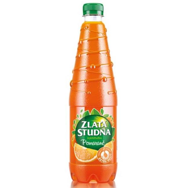 [PT062028] ZLATÁ STUDŇA syrup with orange flavor 0.7 ℓ