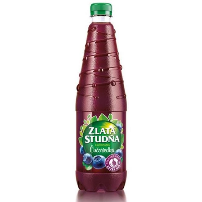 ZLATÁ STUDŇA syrup with blueberry flavor 0.7 ℓ