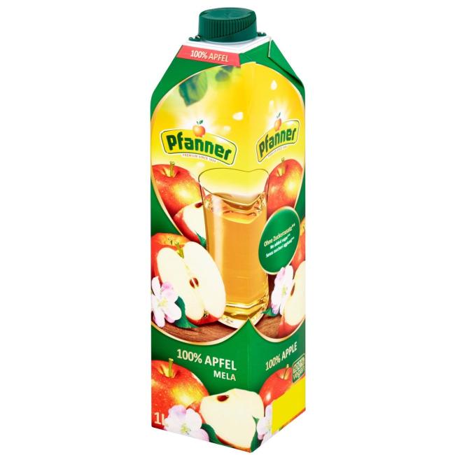 [PT064511] Juice PFANNER Apple 100% 1 ℓ