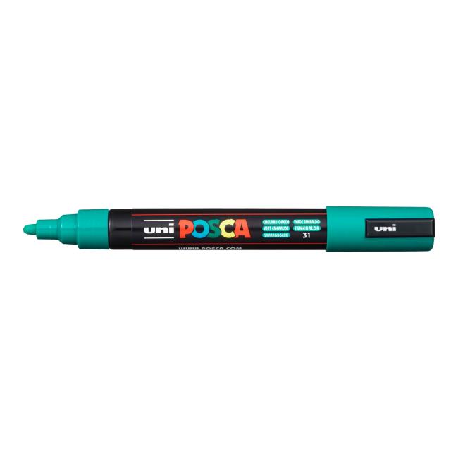 Marker uni POSCA PC-5M emerald