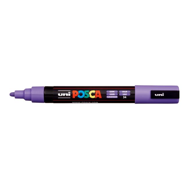 Marker uni POSCA PC-5M purple