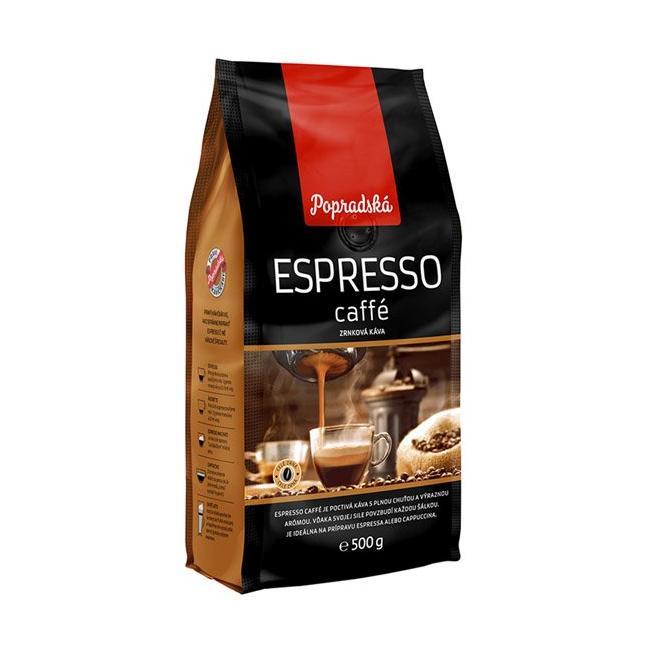 [PT094125] Coffee Popradská ESPRESSO coffee beans 500g BOP