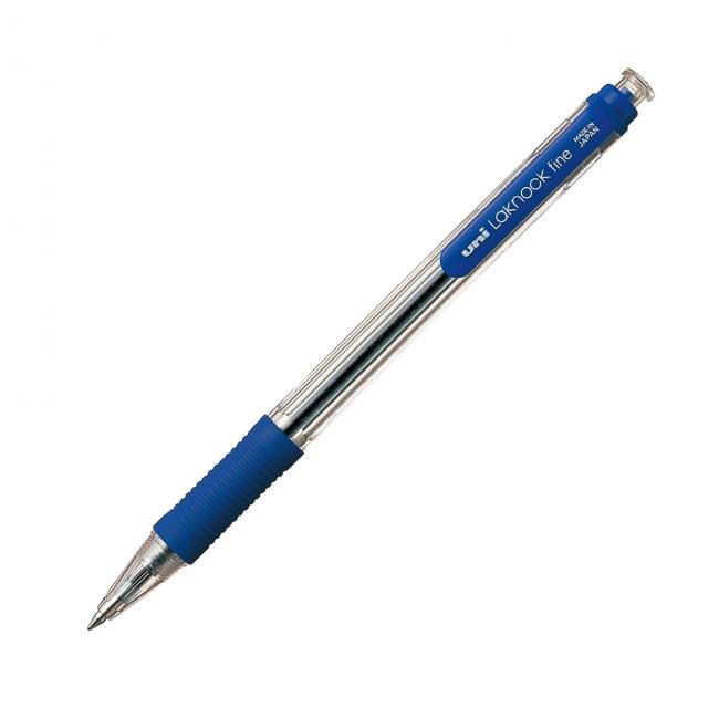 Ballpoint pen uni Laknock SN-101(07) blue