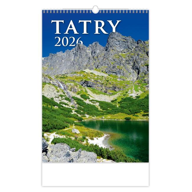[N306] Tatras wall calendar 31.5 x 45 cm 2026