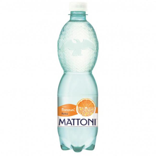 Mineral water MATTONI flavored - orange carbonated 12 x 0.5 ℓ