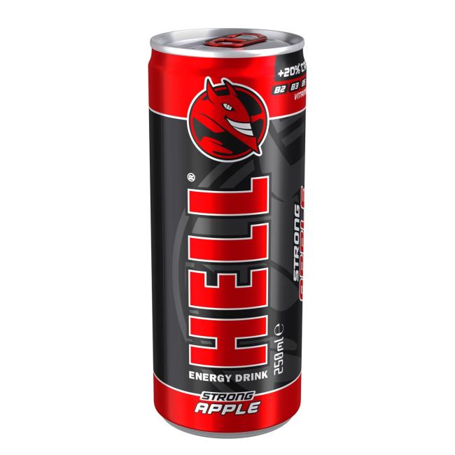 [PT101203] Energy drink Hell Strong Apple 250ml