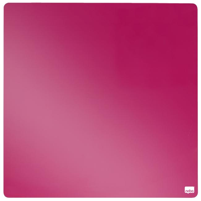 [NB903803] Magnetic blackboard Nobo 36x36cm pink