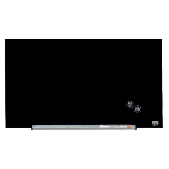 [NB905179] Sklenená tabuľa Nobo Diamond čierna 31", 680x380mm