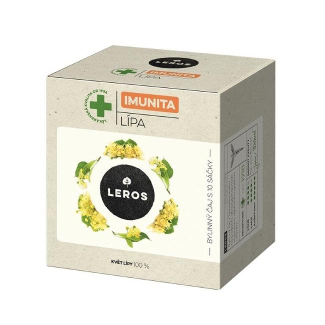 [PT105290] Tea LEROS herbal Natur Immunita linden HB 10 x 1.5 g