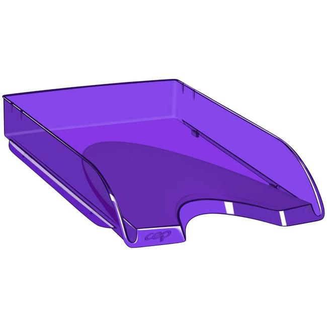 [CP000771] Cep Happy storage box transparent purple