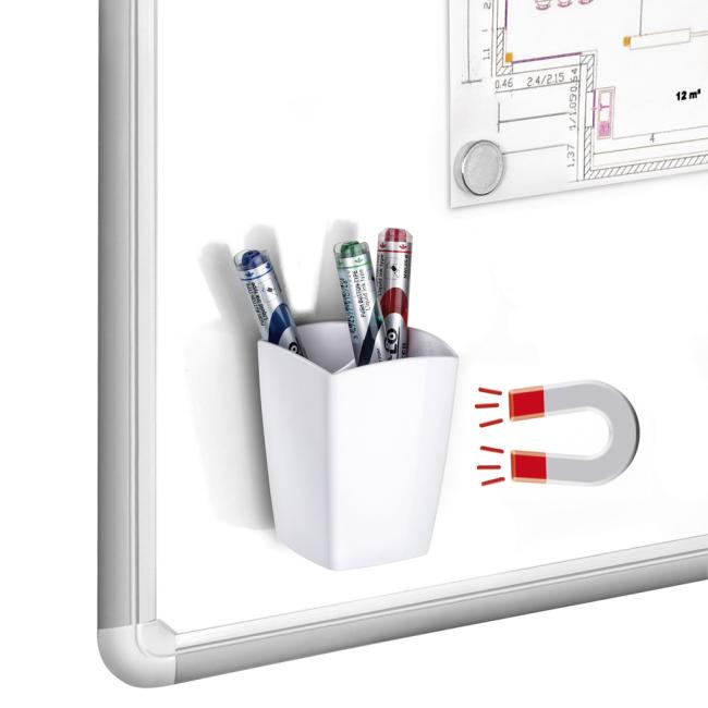 Magnetic marker holder Cep white