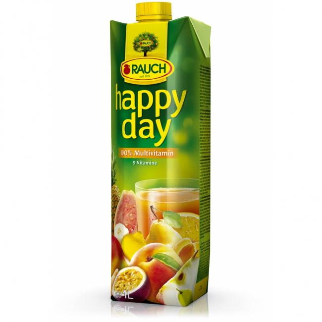 Juice Happy Day Multivitamin 100% 1 ℓ