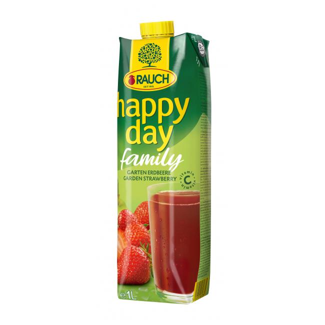 Šťava Happy Day Family Strawberry 50 % 1 ℓ