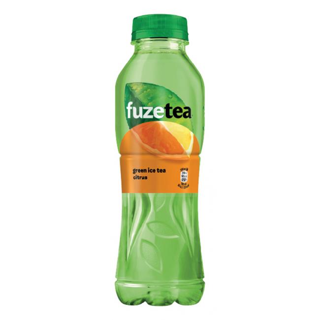 Green iced tea FUZETEA Citrus 12 x 0.5 ℓ