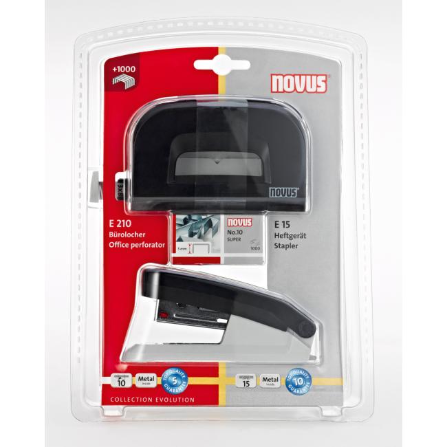 [NO201829] Set kolekcie Novus EVOLUTION E 15/E 210 čierna/šedá