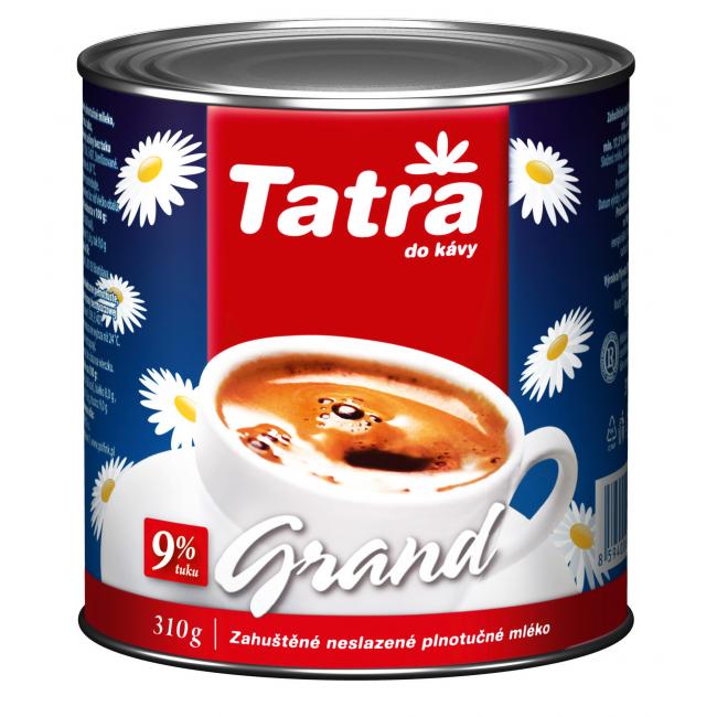 [PT400100] Condensed milk Tatra Grand unsweetened full fat 9% 310 g