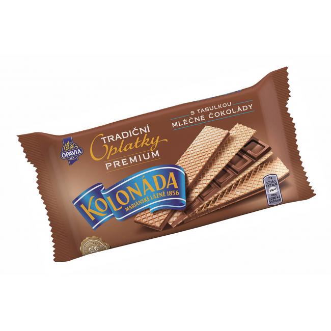 [PT404045] Kolonáda Premium wafers - milk chocolate 92 g