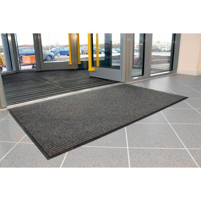 Rug Toughrib 60x90cm gray
