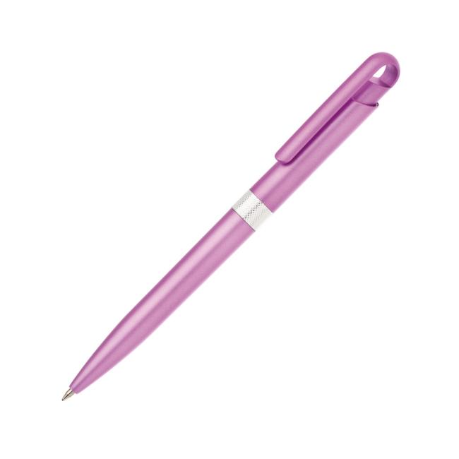 [AD080032] Ballpoint pen plastic FIROL metallic pink