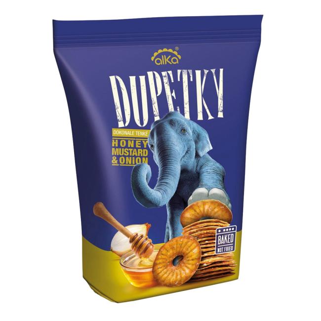 Dupetky pečené horčica, med a cibuľka 70 g/84g