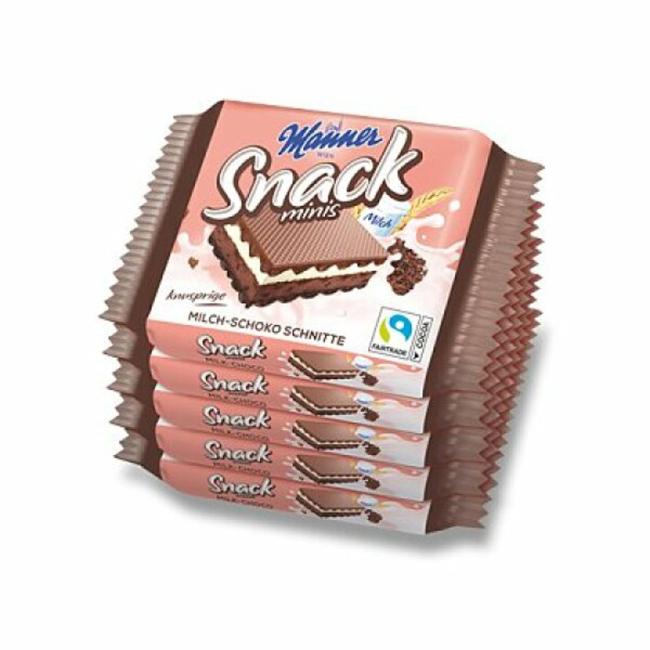[PT497563] Manner Snack Minis Milk Chocolate 125 g