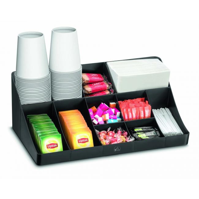 Snack organizer with 11 compartments