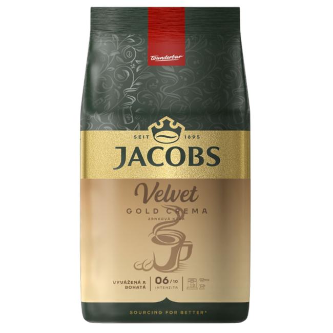 [PT501049] Zrnková káva Jacobs Velvet Crema Gold 1000g