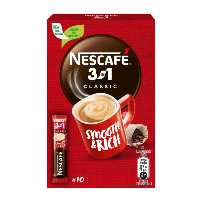 [PT502008] NESCAFÉ Classic 3in1 instant coffee 10 x 16.5 g