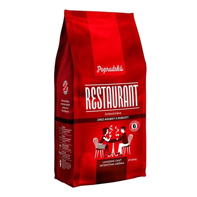 Popradská RESTAURANT coffee beans 1kg BOP