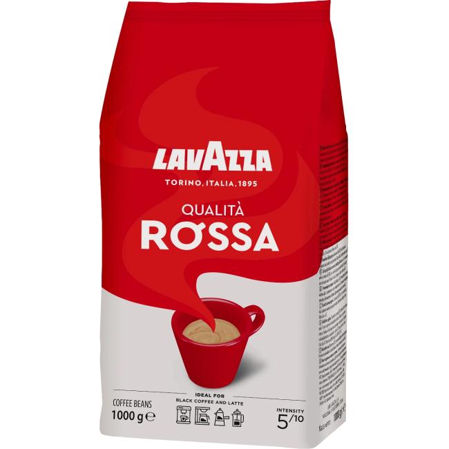 Coffee LAVAZZA Quality Rossa beans 1 kg