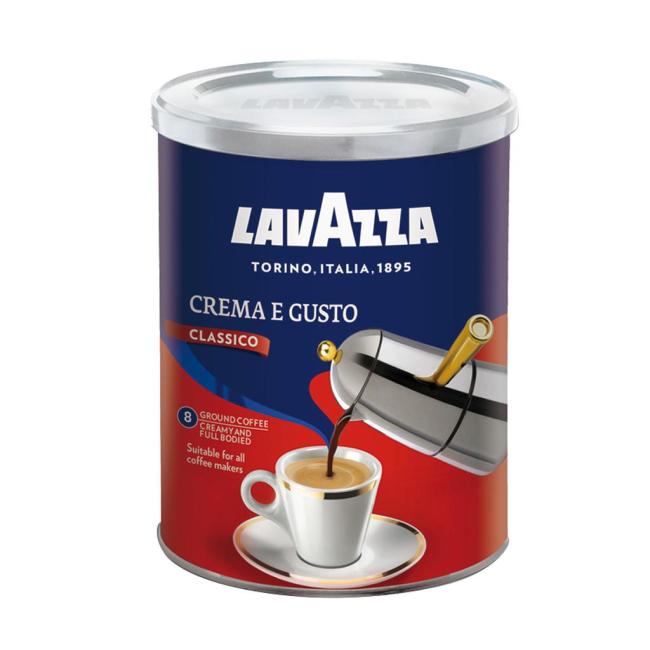 [PT521024] Mletá káva LAVAZZA Crema e Gusto 250 g v plechovke