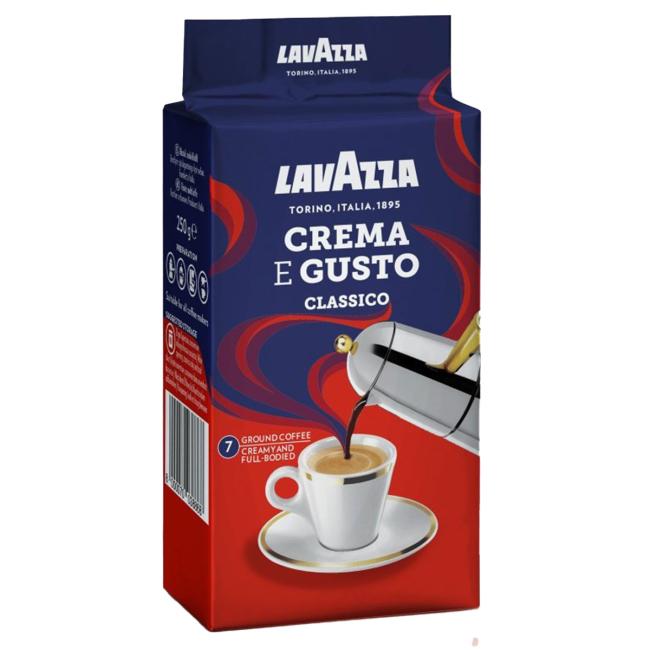 [PT521026] Mletá káva LAVAZZA Crema e Gusto 250 g vákuovo balená