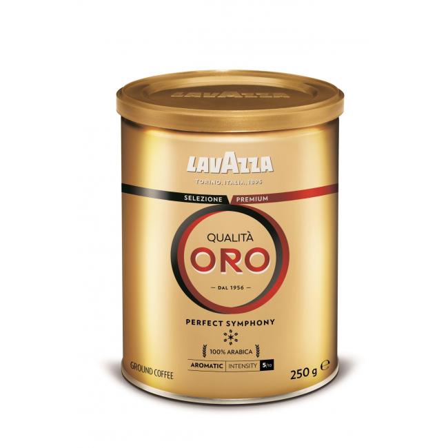 [PT521028] LAVAZZA Qualita ORO ground coffee in a 250 g can