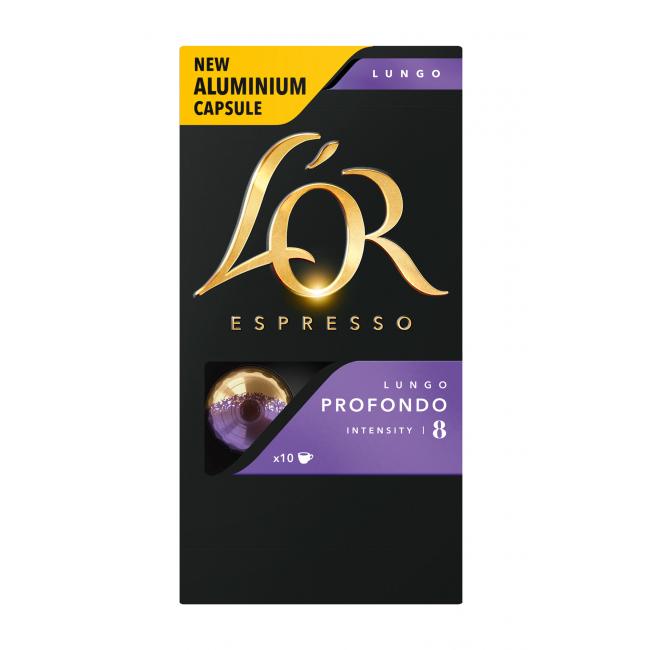 Kapsuly L'OR Profondo 10 kapsúl 52 g