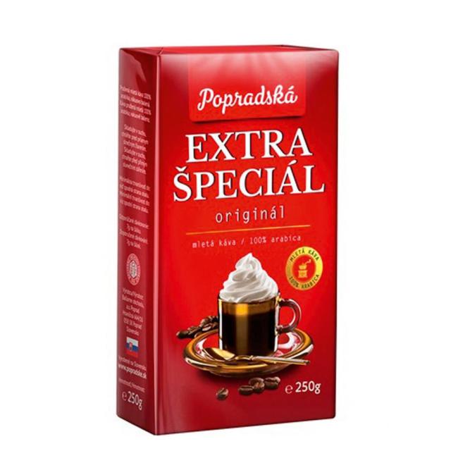 Coffee Popradská extra special ground 250g BOP