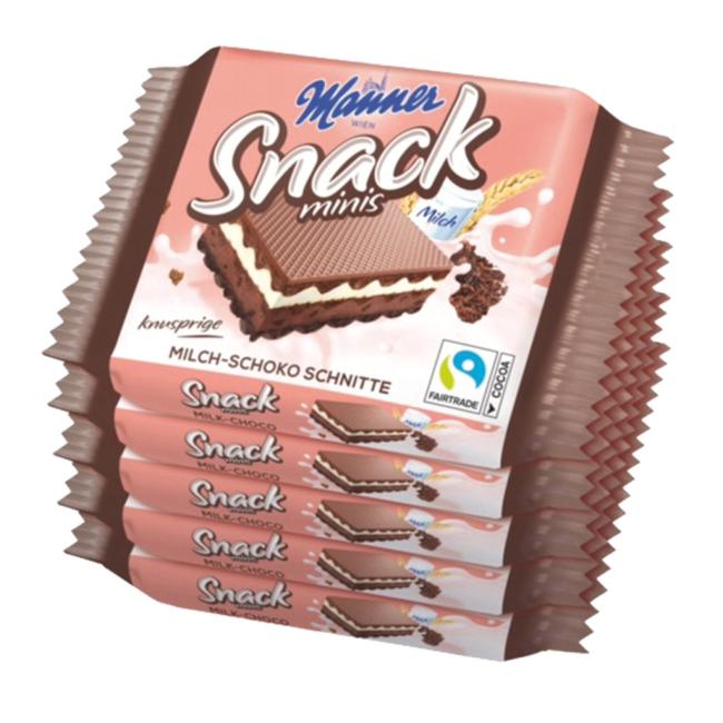 [PT562562] Manner Snack Minis cocoa wafers 28 x 25g