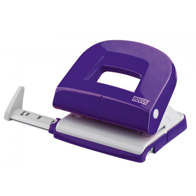 Hole punch Novus E 216 purple/grey