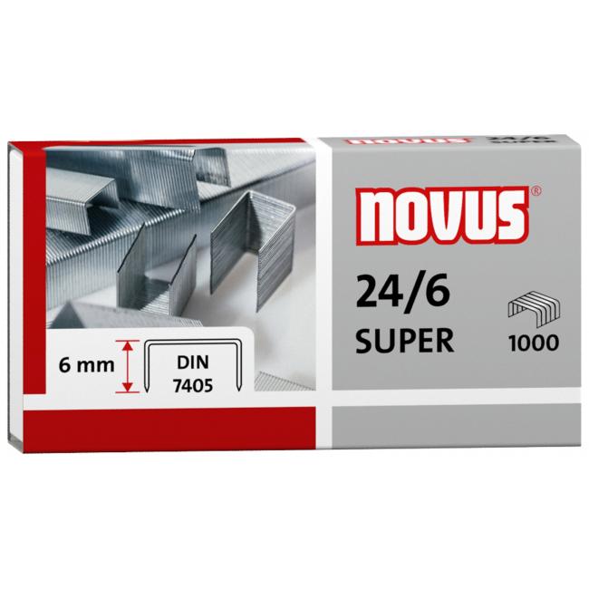 [NO400026] Spinky Novus 24/6 DIN SUPER • 1000 ks