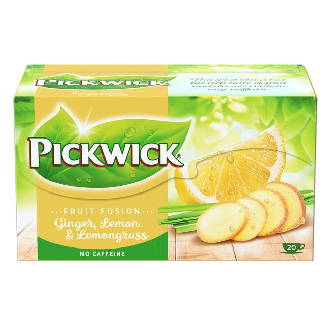 [PT604029] Čaj PICKWICK zázvor s citrónom HB 20 x 2g