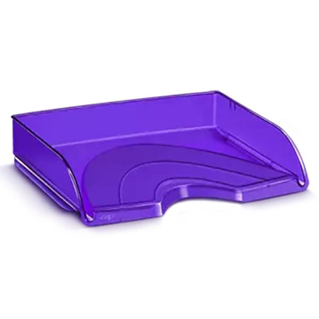[CP220771] Cep Happy width transparent transparent purple storage tray