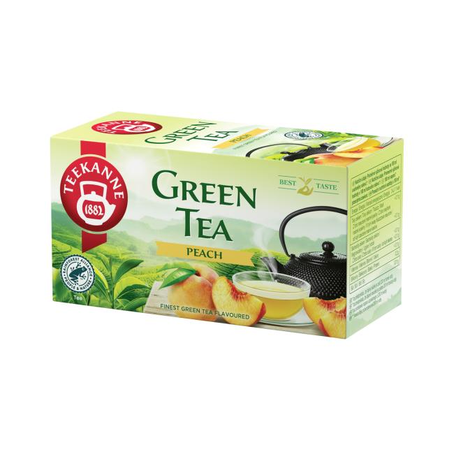 [PT604507] Tea TEEKANNE green Peach HB 20 x 1.75g