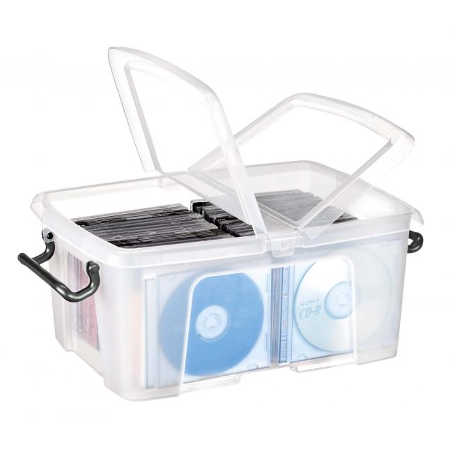 Plastic box with lid 12l