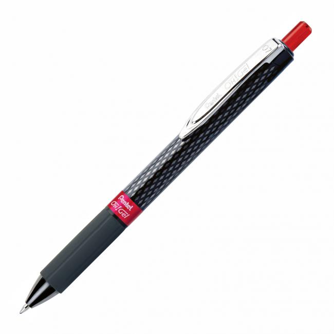 [NT497020] Pentel gel roller Oh! Gel, red