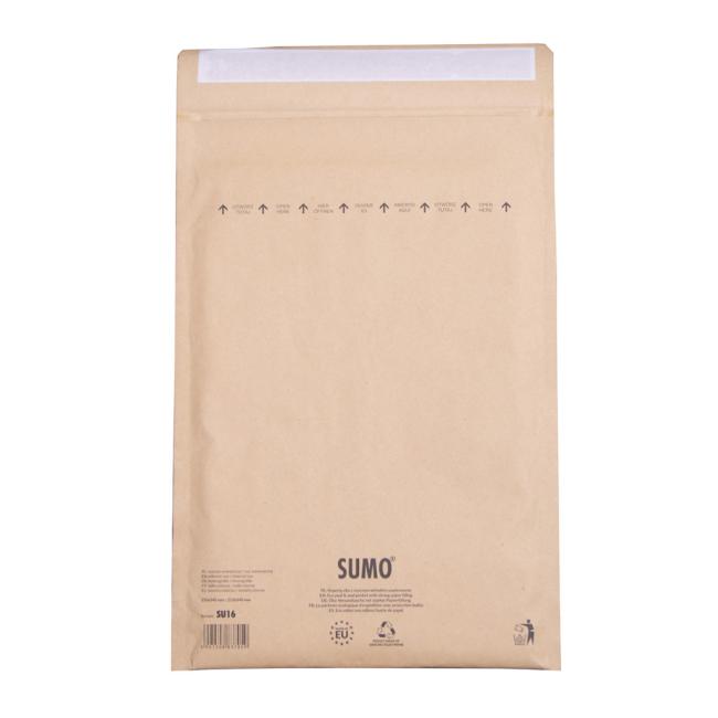 Bubble envelopes recycled SUMO 23.5x34cm brown