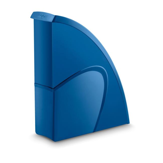 Magazine rack Cep Riviera porcelain blue